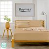 Buymax Kissenbezüge Kissenbezug 100% Baumwolle Premium Jersey, (2 Stück), Kissenhüllen, Reißverschluss, atmungsaktiv, unifarben, einfarbig Bild 2