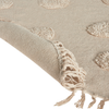 Runder Teppich aus Baumwolle Beige ø 140 cm WAHAR Bild 5