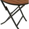 DEGAMO Bistrotisch LIENZ (1-St), 61,5cm rund, klappbar, Akazienholz, Stahlgestell schwarz Bild 2