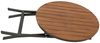 DEGAMO Bistrotisch LIENZ (1-St), 61,5cm rund, klappbar, Akazienholz, Stahlgestell schwarz Bild 3