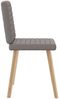 vidaXL Esszimmerstühle 4 Stk. Taupe Stoff 3315280 Bild 5