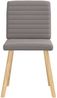 vidaXL Esszimmerstühle 4 Stk. Taupe Stoff 3315280 Bild 4