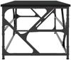 vidaXL Couchtisch Schwarz 100x50x40 cm Holzwerkstoff 834125 Bild 5