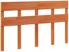 vidaXL Massivholzbett ohne Matratze Wachsbraun 140x200 cm Kiefernholz 3302296 Bild 5