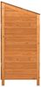 vidaXL Geräteschuppen Braun 102x52x112 cm Massivholz Tanne 152185 Bild 4