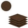 12 x Seiftuch 500 g/m² 30 x 30 cm Schokobraun Bild 2