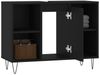 vidaXL Badschrank Schwarz 80x33x60 cm Holzwerkstoff 831629 Bild 4
