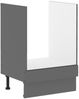 Küche NESSA Herdunterschrank 60 cm Anthrazit Küchenzeile Küchenblock Einbauküche Bild 5