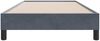 vidaXL Bettgestell ohne Matratze Dunkelgrau 80x220 cm Samt 4101380 Bild 5