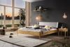 Hasena Lounge Pienza 140x200 Wildbuche natur, geölt - Fusshöhe 25 cm Massivholzbett Bild 2