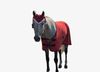 Horse Guard Weihnachten Hundedecke Hundemantel Weihnachtsoutfit rot Hund Pullie Bild 4