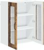 vidaXL Wandglas-Schrank LUCCA Altholz 60 x 31 x 80 cm Holzwerkstoff 885093 Bild 5