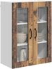 vidaXL Wandglas-Schrank LUCCA Altholz 60 x 31 x 80 cm Holzwerkstoff 885093 Bild 3