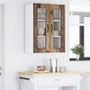 vidaXL Wandglas-Schrank LUCCA Altholz 60 x 31 x 80 cm Holzwerkstoff 885093 Bild 4