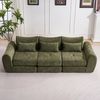 Leawin Sofa Sofas Wohnzimmer, modulares Sofa mit Schlaffunktion L-Form, Werkzeuglos montierbar, wandelbar & ideal für kleine Räume Bild 2