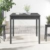 vidaXL Gartentisch Grau 82,5x82,5x76 cm Massivholz Kiefer 823964 Bild 3