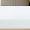 vidaXL Spannbettlaken 2 Stk. Jersey Weiß 140x200 cm Baumwolle 136245 Bild 3