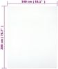 vidaXL Spannbettlaken 2 Stk. Jersey Weiß 140x200 cm Baumwolle 136245 Bild 4