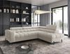 Compleo Ecksofa bubble mit verstellbaren Kopfstützen FERRO, Schlaffunktion, Bubble design Bild 2