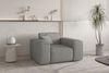 Sofaset Designersofa CELES PREMIUM 3-1-1 in Stoff Scala Grau Bild 5