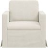 vidaXL Sofa Creme 78 x 78 x 80 cm Samt 42024411 Bild 4