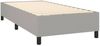 Boxspringbett mit Matratze & LED Stoff Hellgrau 90x200 cm, Härtegrad: H2 [3135085] Bild 5