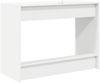 vidaXL Bett-Schreibtisch Weiß Holzwerkstoff 100 x 45 x 75 cm 893731 Bild 2