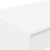 vidaXL Bett-Schreibtisch Weiß Holzwerkstoff 100 x 45 x 75 cm 893731 Bild 3