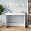 vidaXL Bett-Schreibtisch Weiß Holzwerkstoff 100 x 45 x 75 cm 893731 Bild 3