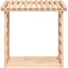 vidaXL Kaminholzregal 108x64,5x110 cm Massivholz Kiefer 822437 Bild 5
