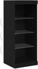 vidaXL LED-Sideboard Schwarz Eichen-Optik 41 x 37 x 100 cm 863056 Bild 2