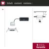 LED Einbauleuchte Nova Coin IP44 rund 78mm RGBW+ 3x6W 3x500lm 230V Weiß matt Aluminium Bild 5