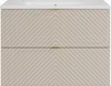 Vente-unique - DORIONI Bathroom furniture set Holz, Platte Beige - B 46,5 cm x H 61,6 cm x L 80 cm Bild 3