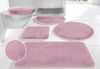 OTTO home Badematte Rabbit Badematten, Badvorleger, Badezimmer Teppich, Höhe 30 mm, rutschhemmend beschichtet, schnell trocknend, strapazierfähig, fußbodenheizungsgeeignet, Polyester, halbrund, Kaninchenfell-Haptik, Badteppich, rechteckig, rund & als 3... Bild 2