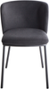Esszimmerstuhl 2er Set MINA Stoff Schwarz Bild 5