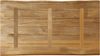 vidaXL Tischplatte mit Baumkante 120x60x3,8 cm Raues Mango Massivholz 370696 Bild 5
