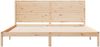 vidaXL Massivholzbett Extra Lang ohne Matratze 180x210 cm 3309303 Bild 4
