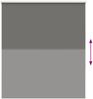 vidaXL Verdunkelungsrollo Grau 125x150cm Stoffbreite 121,6cm Polyester 4011133 Bild 5