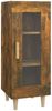 Sideboard Räuchereiche 34,5 x 34 x 90 cm Holzwerkstoff [817426] Bild 2
