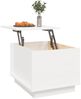 vidaXL Couchtisch Weiß 40x50x35 cm Massivholz Kiefer 813411 Bild 5