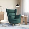 vidaXL Sessel Dunkelgrün 74x84x100 cm Stoff 4016900 Bild 3