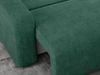 Ecksofa L-form, mit Schlaffunktion und Bettkasten - ARGOS, Grün, Stoff Bild 3