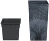vidaXL Pflanzkübel mit herausnehmbaren Einsatz Anthrazit 21/49 L PP 364694 Bild 3