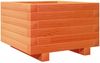 vidaXL Pflanzkübel Wachsbraun 40x40x26,5 cm Massivholz Kiefer 847290 Bild 2