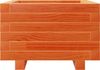 vidaXL Pflanzkübel Wachsbraun 40x40x26,5 cm Massivholz Kiefer 847290 Bild 5