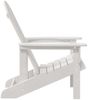 vidaXL Adirondack-Stuhl Weiß 82 x 74 x 92 cm HDPE 42006621 Bild 5