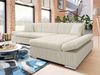 'Malwi' Ecksofa Cord, Beige, 76 x 161 x 278 cm, Rechts Bild 2