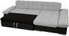 'Malwi' Ecksofa Cord, Beige, 76 x 161 x 278 cm, Rechts Bild 4