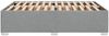 vidaXL Bettgestell ohne Matratze Hellgrau 140x190 cm Stoff 3284471 Bild 5