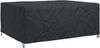 vidaXL Möbelbezug Uni Schwarz 240 x 190 x 90 cm 210D 4105810 Bild 5